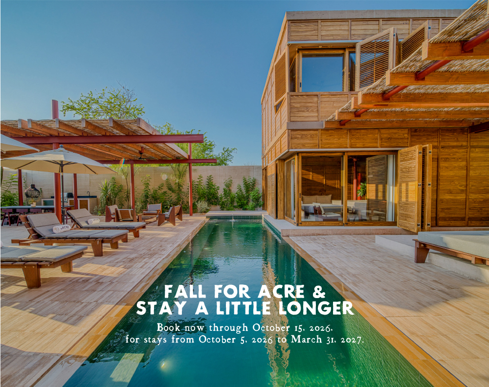 Acre web offers villas and haciendas